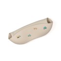 Силиконовый нагрудник с кармашком Edda цвет: машинки SB01-01001