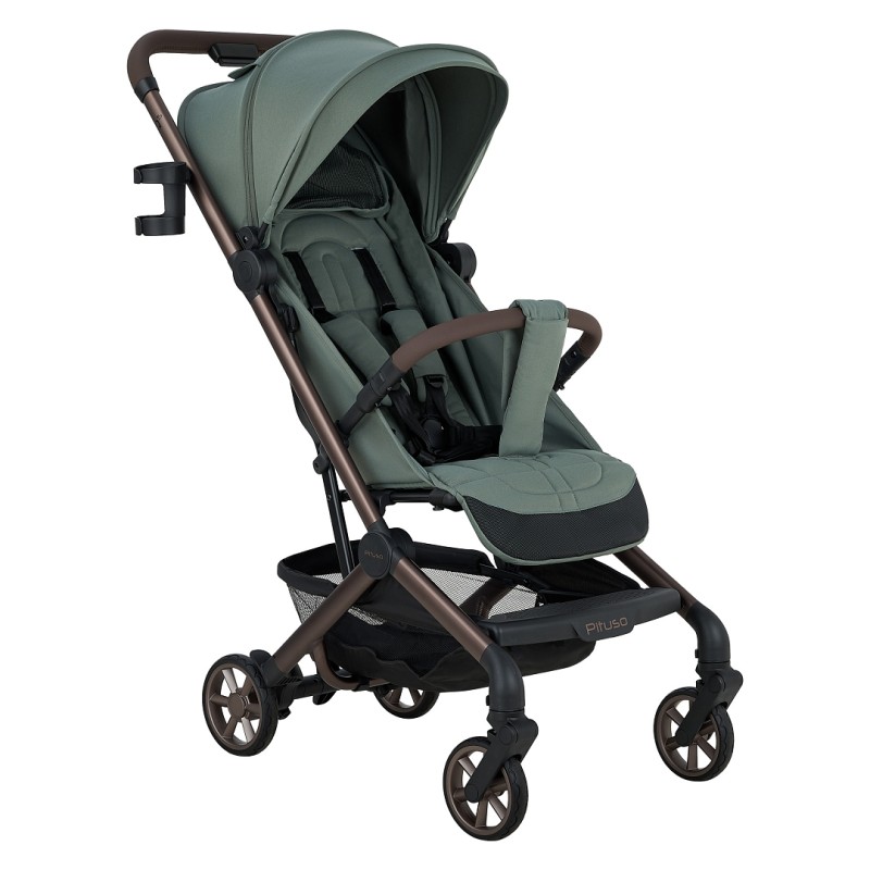 Коляска детская прогулочная Pituso Q5 цвет: Dark olive ZET/223/Dark olive