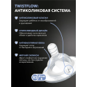 Антиколиковая бутылочка для кормления Twistshake 125 мл. цвет: Чёрный /Black