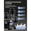Антиколиковая бутылочка для кормления Twistshake 125 мл. цвет: Чёрный /Black