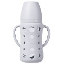 Силиконовый чехол для бутылочки Paomma 240 мл цвет: light grey PSC115