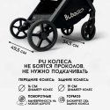 Коляска прогулочная BubaGo LUNA цвет: синий BG 154-2