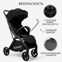Коляска детская прогулочная BubaGo LUNA цвет:  черный BG 154-1