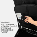 Коляска детская прогулочная BubaGo LUNA цвет:  черный BG 154-1