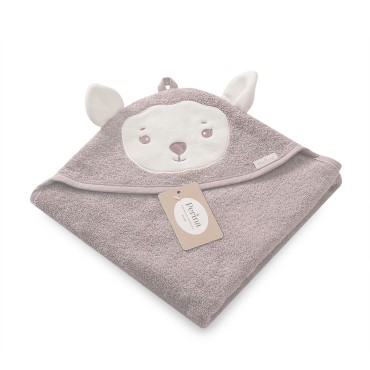 Детское махровое полотенце " Muzzle " 95*95 Perina мокко ПД-11.8.95