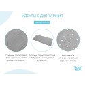 Антискользящий резиновый коврик для ванны с отверстиями 35x76см цвет: серый BM-M188-Grey Антискользящий резиновый коврик для ванны с отверстиями 35x76см цвет: серый BM-M188-Grey