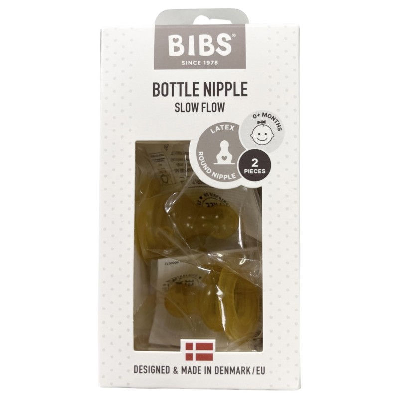 Соски латексные для бутылочки Bibs медленный поток 2шт Bottle Nipple 2 PACK Соски латексные для бутылочки Bibs медленный поток 2шт Bottle Nipple 2 PACK
