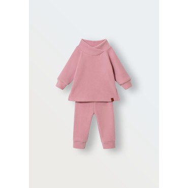 Флисовый костюм Cute 74-80 см цвет: пудра 1555-01 Флисовый костюм Cute 74-80 см цвет: пудра 1555-01