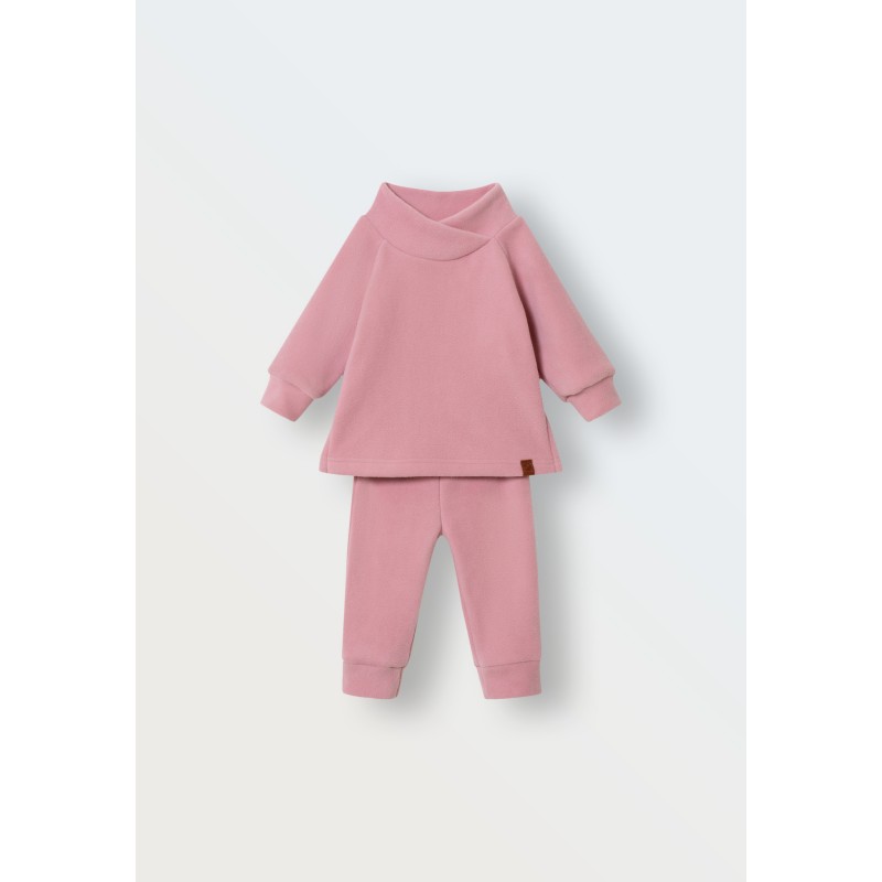 Флисовый костюм Cute 74-80 см цвет: пудра 1555-01 Флисовый костюм Cute 74-80 см цвет: пудра 1555-01