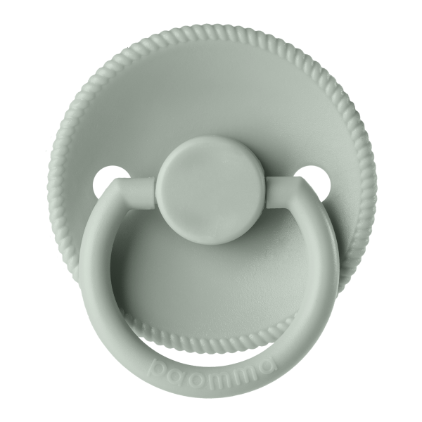 Пустышка Paomma с соской из натурального латекса (S) 0-6 месяцев цвет: sage PPL107