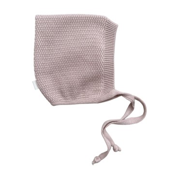 Детская шапочка вязаная 40-42 см ELF цвет: пудровый W030N-023