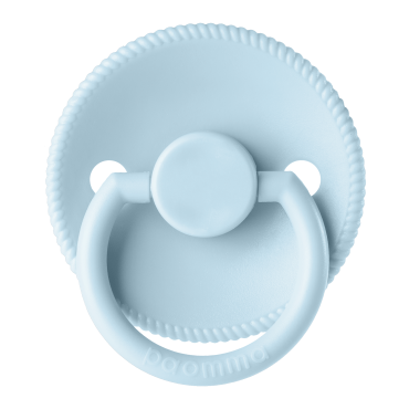 Пустышка Paomma с соской из натурального латекса (S) 0-6 месяцев цвет: baby blue
