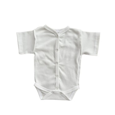 Боди с коротким рукавом на кнопках Newborn 50 см цвет: экрю Т-133