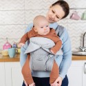 Рюкзак-кенгуру для переноски малыша от 0 месяцев + «BabyActive Vikont » цвет: красный BAV01-001