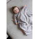 Вязаный хлопковый комбинезон 62-68 см цвет: гуси 7055-234