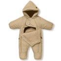 Комбинезон демисезонный DEW с капюшоном 0-6 месяцев цвет: бронза 160-55
