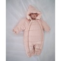 Комбинезон демисезонный DEW с капюшоном 0-6 месяцев цвет: бронза 160-55