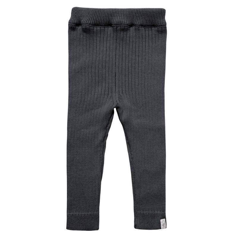 Брючки вязаные Simple 80-86 см цвет: графит  1750-53