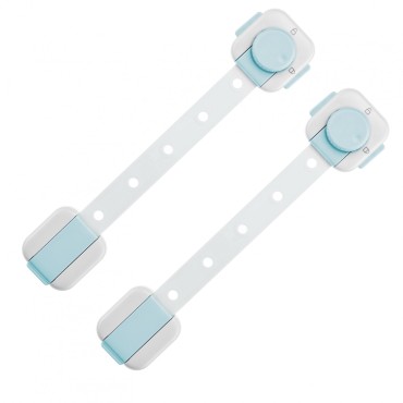 Блокиратор универсальный гибкий с переключателем для мебели 2 шт RDG-009L-2