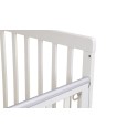 Детская деревянная кроватка Lea 2 с быстросъемной стенкой и маятником цвет: белый 0003167-04