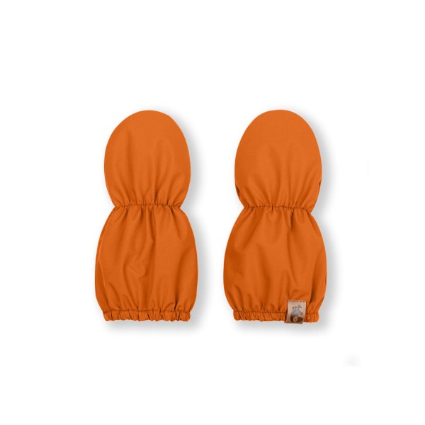 Теплые рукавички-варежки Bloom 0-12 месяцев цвет: теплый терракот 125-162
