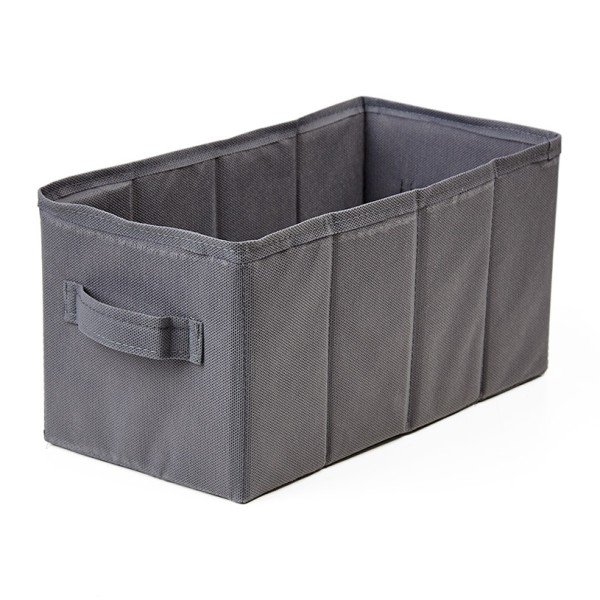 Короб для хранения вещей Polini Home 15х15х30 см цвет: серый Короб для хранения вещей Polini Home 15х15х30 см цвет: серый
