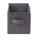 Короб для хранения вещей Polini Home 15х15х30 см цвет: серый