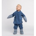 Теплые пинетки Snowball 6-12 месяцев цвет: серо-голубой 178-133 Теплые пинетки Snowball 6-12 месяцев цвет: серо-голубой 178-133