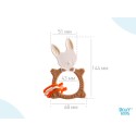 Универсальный прорезыватель BUNNY TEETHER цвет: шоколадный