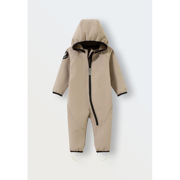 Комбинезон демисезонный мембрана Softshell 92-98 см цвет: бежевый 167-34