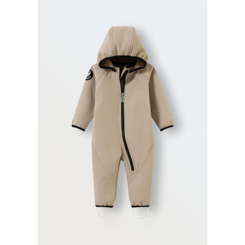 Комбинезон демисезонный мембрана Softshell 92-98 см цвет: бежевый 167-34