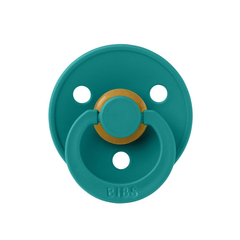 Cоска-пустышка BIBS Colour Latex 6-18 месяцев цвет: scuba