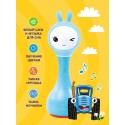 Интерактивная игрушка-погремушка Умный зайка alilo R1 Синий трактор цвет: синий 60346