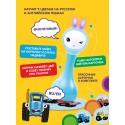 Интерактивная игрушка-погремушка Умный зайка alilo R1 Синий трактор цвет: синий 60346
