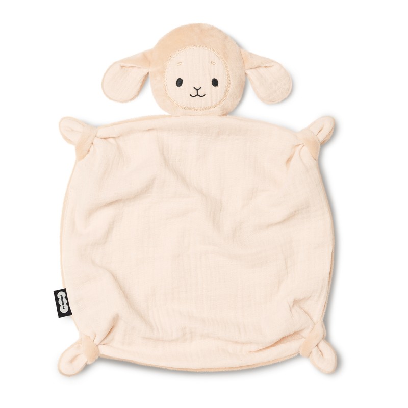 Игрушка мягконабивная комфортер-платочек Овечка Берта 914