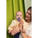 Cоска-пустышка BIBS Colour Latex 6-18 месяцев цвет: peri 200324