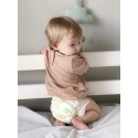 Эко-подгузники Offspring Newborn 2-4 кг 56 шт цвет: авокадо