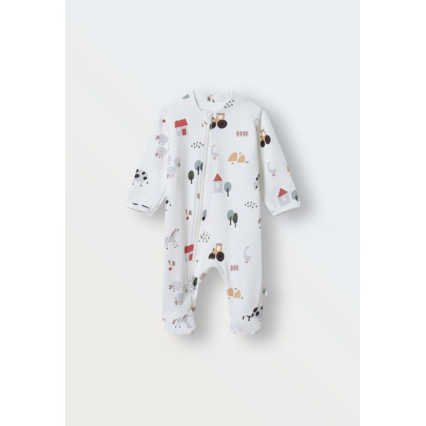 Слип на молнии 62 см цвет: ферма 1400-296