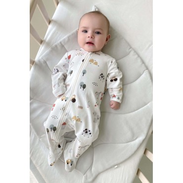 Слип на молнии 68 см цвет: ферма 1400-296