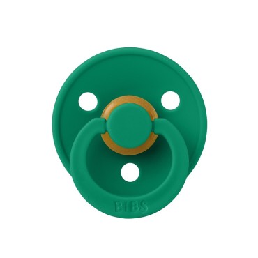Cоска-пустышка BIBS Colour Latex 6-18 месяцев цвет: evergreen