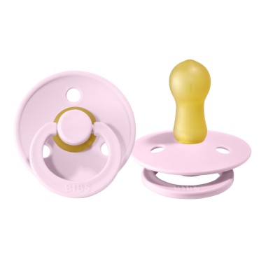 Cоска-пустышка BIBS Colour Latex 6-18 месяцев цвет: baby pink