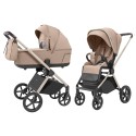 Коляска детская 2 в 1 Carrello Ultra 2025 цвет: Floral Beige CRL-6527