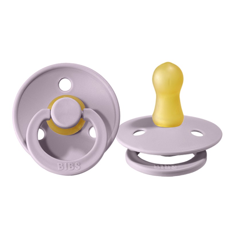 Cоска-пустышка BIBS Colour Latex 0-6 месяцев цвет: dusky lilac Cоска-пустышка BIBS Colour Latex 0-6 месяцев цвет: dusky lilac