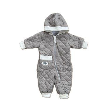 Комбинезон стеганный " Тоторо" 74 см цвет: коричневый 220-093-203-010