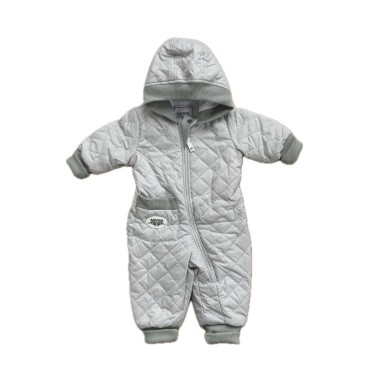 Комбинезон стеганный " Тоторо" 86 см цвет: светло-серый 220-093-205-021