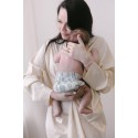 Эко-подгузники Offspring S 3-6 кг 48 шт цвет: листочки