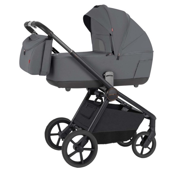 Коляска детская 2 в 1 Carrello Epica 2026 цвет: Space Black Grey CRL-8510