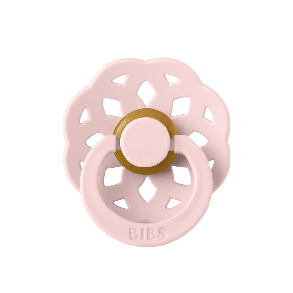 Cоска-пустышка BIBS Boheme Latex 6-18 месяцев цвет: blossom / нежно-розовый