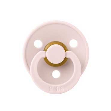 Cоска-пустышка BIBS Colour Latex 0-6 месяцев цвет: petal 100334