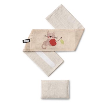 Пояс-грелка с вишневыми косточками 3 в 1 "Вишневый сон. Котенок" 998